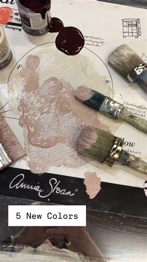  Introducing Annie Sloan’s New Chalk Paint Colors!  We’re thrilled...