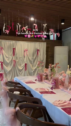 POV you have a pink themed birthday party💗 📍Fella Bandung Jl. R.E.E. Martadinata No.47 Bandung #restobandung #venuewedding #coffeeshop #bandung