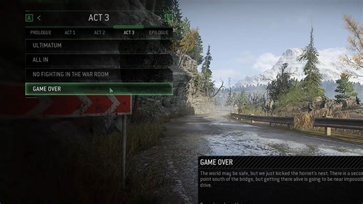 【使命召唤4英文版老兵难度一命通关全收集】万事皆休 Game over