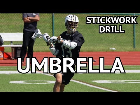 Umbrella Passing- Lacrosse Stickwork Drill