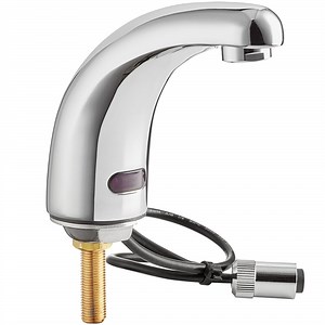 Waterloo 750EFDMCLF Deck-Mount Hands-Free Sensor Faucet with 4 3/4" Cast Spout and 0.5 GPM