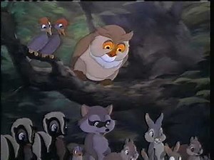 Closing To Bambi 1989 VHS