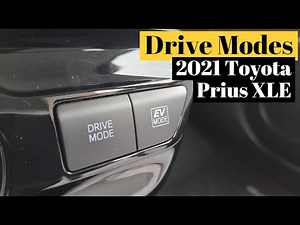 Drive Modes of the 2021 Toyota Prius