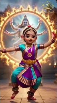 Omkara Nadam – Shiva’s Cosmic Dance 🔱 #omkara #kuchipudi #nataraja