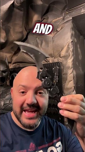 Considering bringing back these foldable batarangs… 🦇 Updated design, less hassle, still awesome