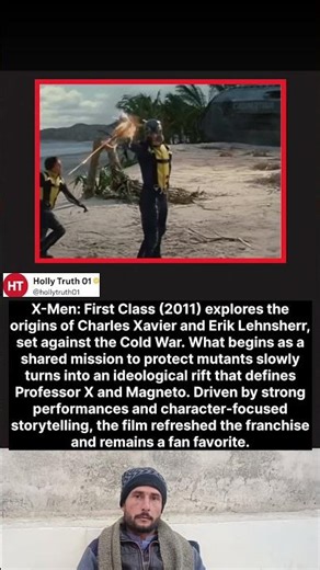 X-Men: First Class (2011) explores the origins of Charles Xavier and Erik Lehnsherr, set against the