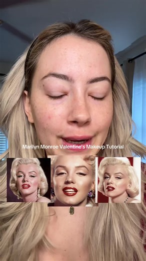 Marilyn Monroe Valentine’s Makeup Tutorial