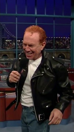 Alan Kalter's Tribute To "Grease" | Letterman #Shorts