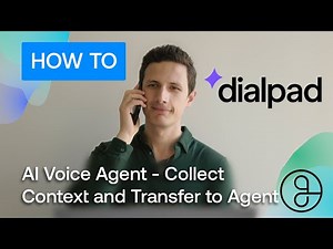 AI Dialpad call transfer with Virtual Voice Agent