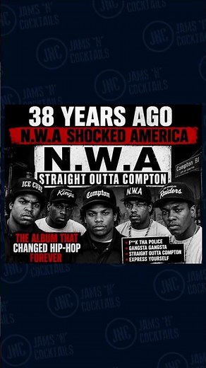 The First Gangster Rap Album to Go Platinum 🔥 #NWA #History