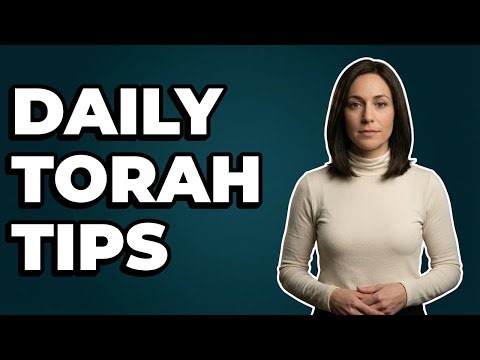 What Are Easy Ways To Build A Daily Torah Study Habit?