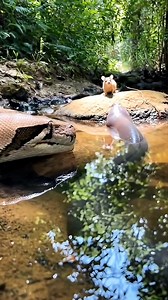 Python vs electric eel 😦🐍 #wildlife #animals | Lalit Kumar