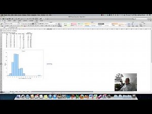 Histogram with MegaStat Excel Mac