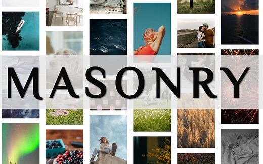 [瀑布流] CSS Flex、Javascript 实现瀑布流和滚动加载（masonry）