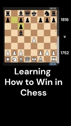 Learning how to win in chess