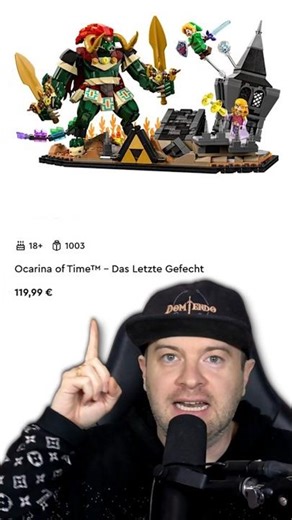 120€ LEGO The Legend of Zelda Ocarina of Time GANON FINAL BOSS Set