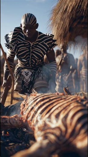 Whole ZEBRA BBQ for A FEAST!