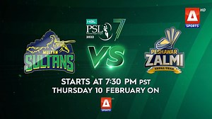 2.7K views · 190 reactions | It's the start of the Lahore-leg! Multan Sultans and Peshawar Zalmi are up against each other. Both teams had fairly different results in Karachi, it's down to Lahore now. Catch the LIVE action in HD on #ASportsHD #PakistansFirstHDSportsChannel #ASports #HBLPSL7 #LevelHai | ASports | Facebook