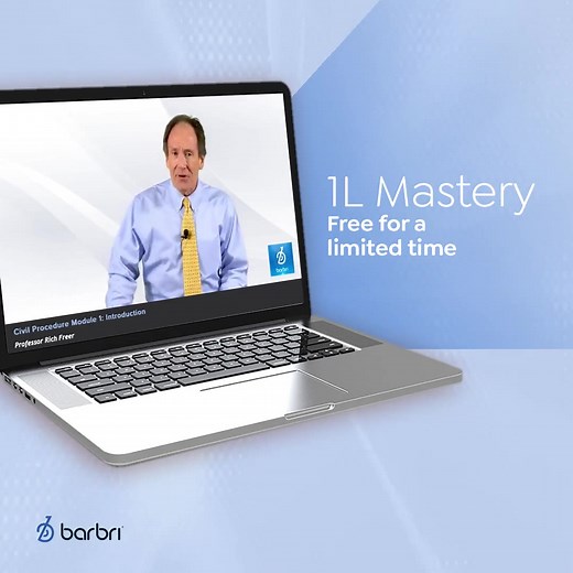 1.2K views · 22 reactions | Learn 1L course concepts from the nation's top legal scholars with BARBRI 1L Mastery. For a limited time only, we're offering the course FREE to all 1L students. Enroll now: https://bit.ly/3kpiEkh | BARBRI | Facebook