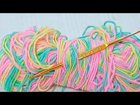 2 Rows Repeat Crochet Pattern 😍 This Stitch blows my mind, Easy Crochet Pattern for Beginners