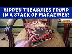Hidden Treasures to Resell on eBay Found in a Stack of Old Magazines