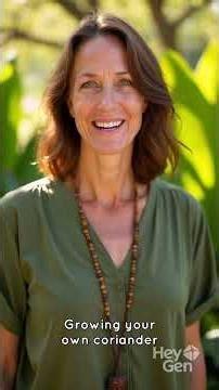 Coriander's Hidden Worth: From Herb to Spice – Grow Your Own! #Coriander #GrowYourOwn