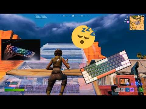 T60 Ziyoulang Keyboard⭐️Sounds🤩ASMR Fortnite Ranked Reload 🎧
