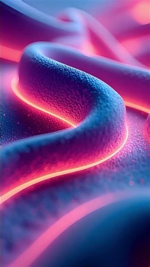 Magenta Blue Basalt Waves | Visual Atmosphere | Cinematic Moment