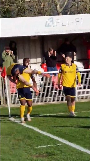 Woking Fans Celebrate 41 Away Win vs Brackley Town ⚽🔥