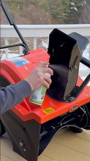 Snow Blower Hack - Snow Won’t Stick