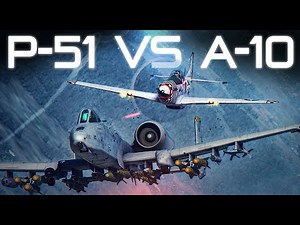 A-10C Warthog Vs P-51 Mustang | DOGFIGHT | Digital Combat Simulator | DCS |