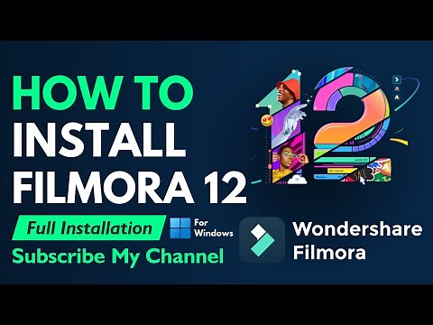 Step-by-Step Guide: How to Install Filmora 12 || Filmora 12 Installation: A Comprehensive Guide