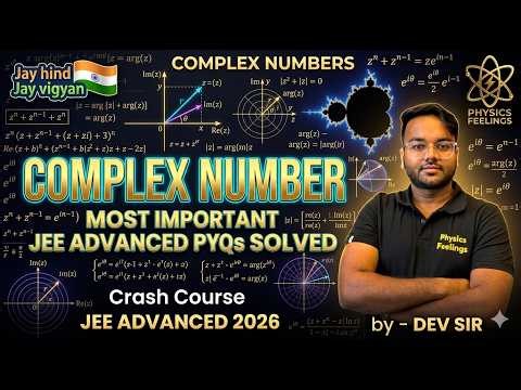 Crack JEE Advanced 2026: Complex Numbers Top PYQs (2019-2025) |#maths #2026 #jeeadvanced #pyqseries