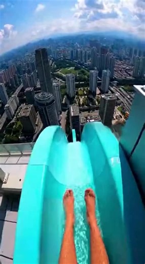 Exciting Water Slide Tests at the Water Park