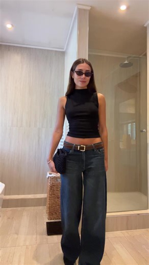 Classic Black Basic Outfit for Everyday