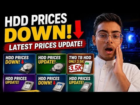 2TB HDD ONLY 3.5K? 😱 HDD Prices Dropped!
