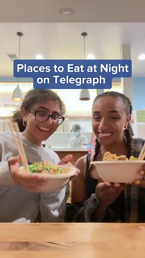 Looking for food places open late in Berkeley? Look no further as we show you a few options on Telegraph Ave, that will satisfy your late night cravings! 🤤🌙🍕 #ucberkeley #bayareafoodies #bayarea #berkeley #collegelife #gobears #collegefood #telegraphave #pokeparlor #creamnation #blondiespizza #tacossinaloa
