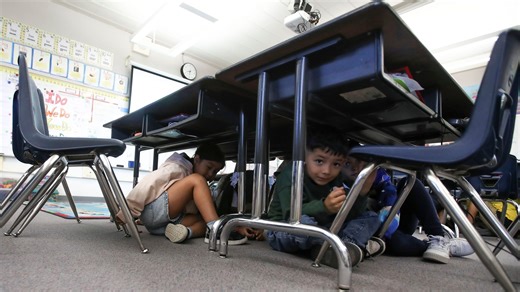 Annual Great ShakeOut earthquake drill set for Thursday; here's what time, how to prepare