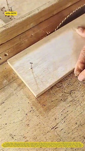 DIY Table Saw Jig for Perfect Rips