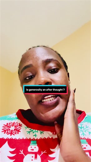 Exploring the Nature of Generosity: A Reflection