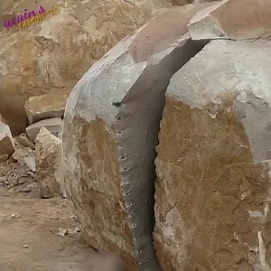 704K views · 3.5K reactions | Rock Cutting, Using only HAMMER! | Acain | Facebook