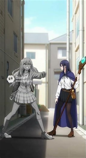 Girl Stone Statue Transform Anime : The petrification magic!