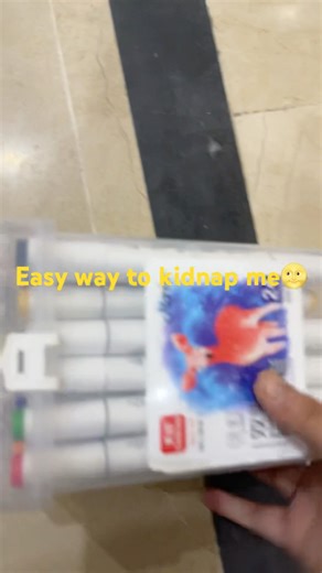 Easy way to kidnap me🌝#colours #kidnapping #drawing