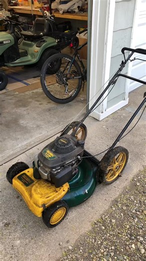Yard man push mower fix and matinance