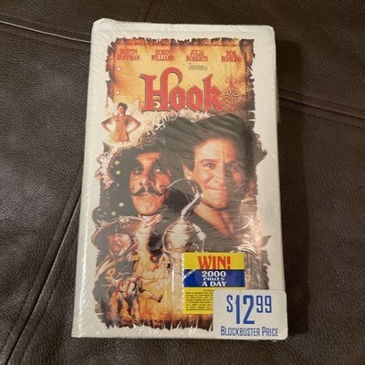 Hook VHS 1992 Video Tape Robin Williams as Peter Pan Clamshell Case Sealed New! 43396588530| eBay