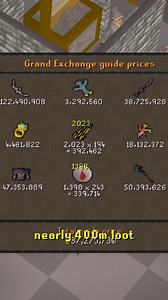 How one player looted 400m 🤯 #oldschoolrunescape #osrs | Messiah OSRS