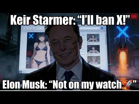 Keir Starmer "Ill Ban X & Grok" ( Parody Song) Anime Style #music