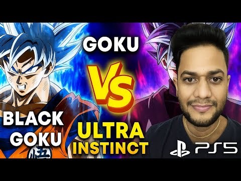 Goku vs Black Goku 🔥 | Epic Dragon Ball PS5 Gameplay | Ultra Instinct Fight!