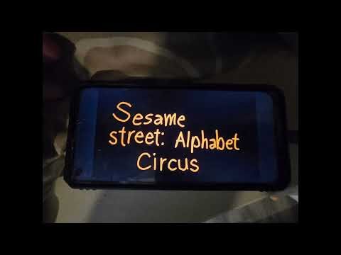 orange sesame street alphabet circus fc.