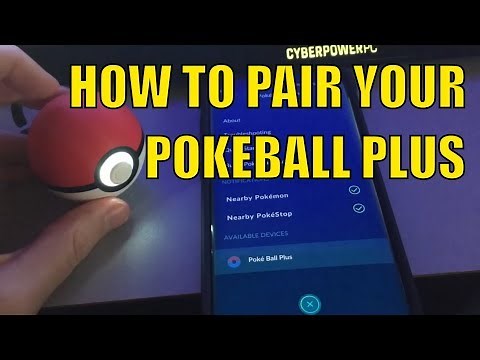 How To Pair your POKEBALL PLUS to POKEMON GO - STEP BY STEP TUTORIAL